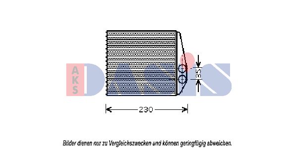 AKS DASIS Lämmityslaitteen kenno 156003N